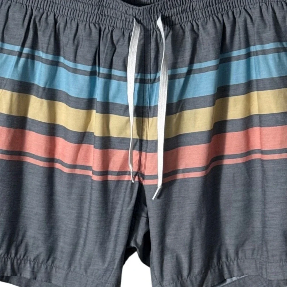 Chubbies the Retro Sets Shorts Classic Lined Swim Trunk 5.5 Inch Size XL